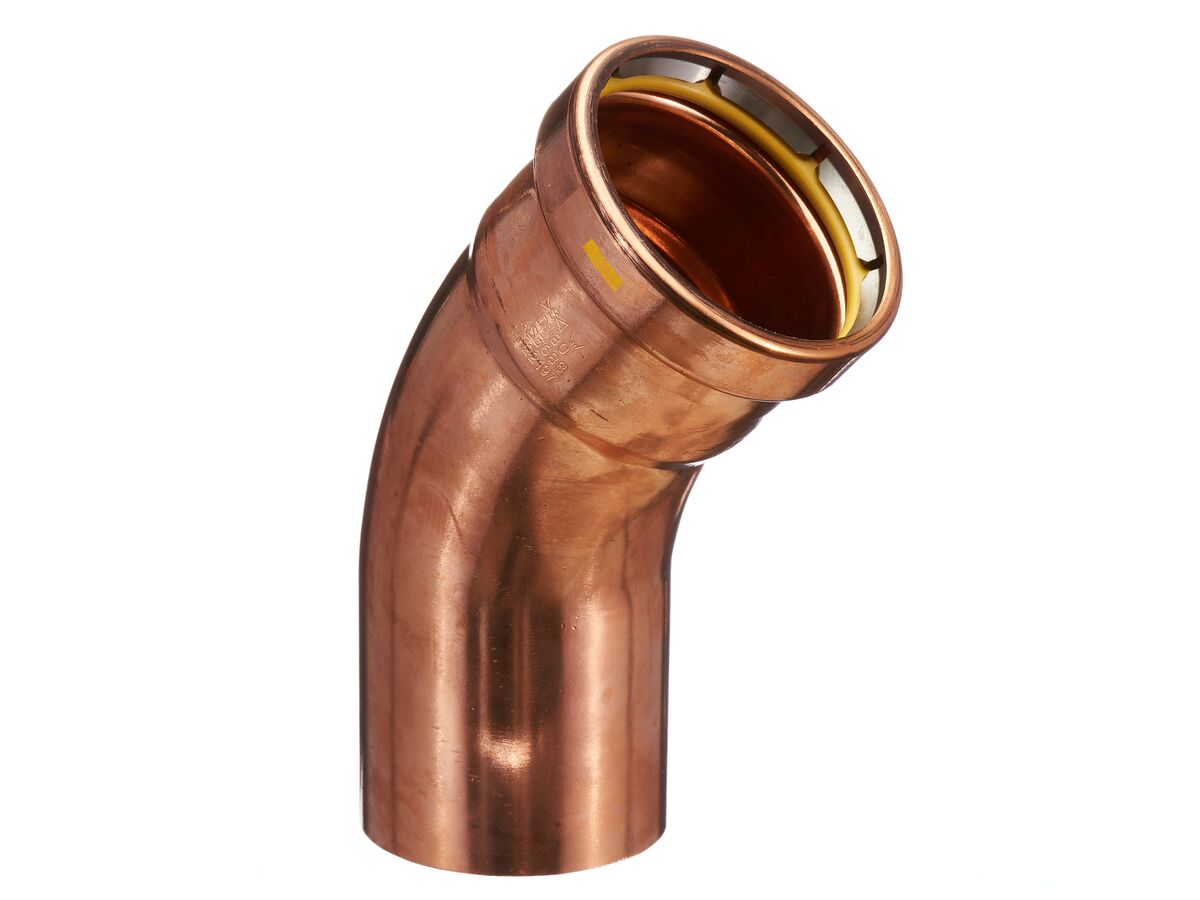 reece B-Press XL Gas Elbow (Male x Female) 45 Degrees 80mm