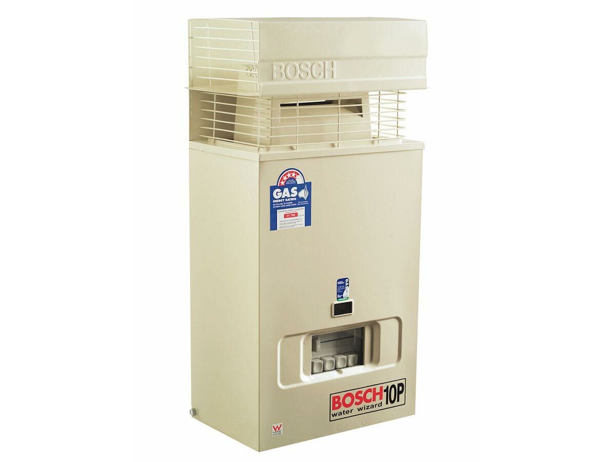 reece Bosch 10P External Pilot Light Hot Water System TF250 Natural Gas