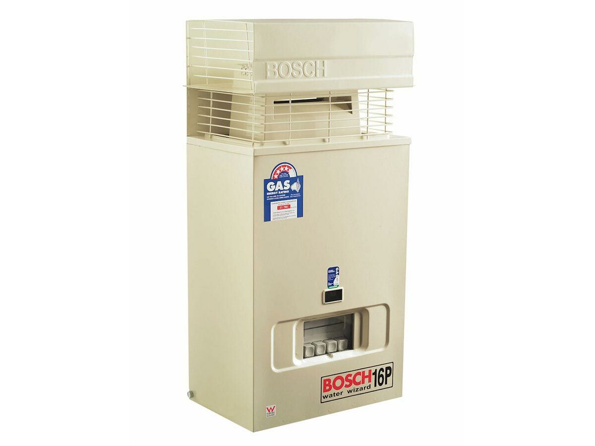 reece Bosch 16P External Pilot Light Hot Water System TF400 Natural Gas