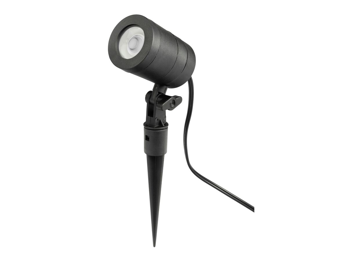 reece Brilliant Botanic 9W WW IP68 Garden Spot Light - Black