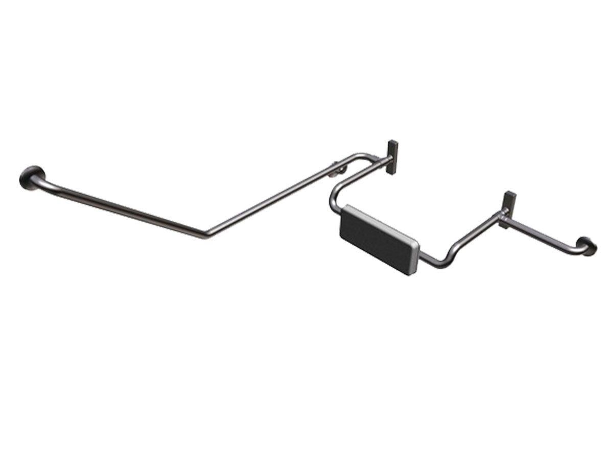 reece Britex Adjustable PU Backrest W/Comb Right Hand Rail 40D