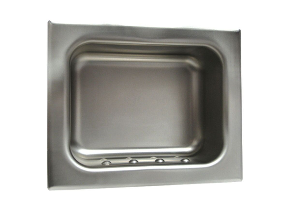 reece Britex Recessed Heavy Duty Soap Dish Stainless Steel
