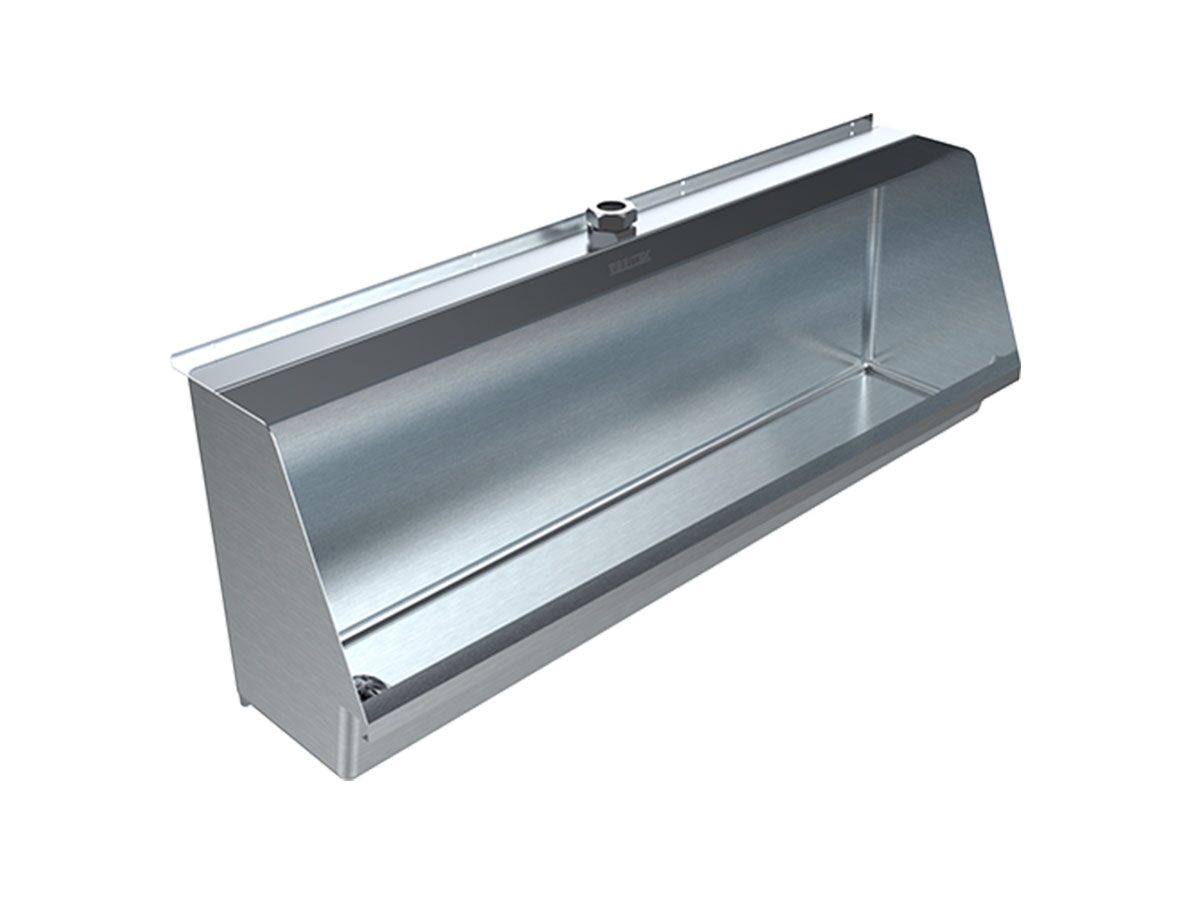 reece Britex Wall Hung Urinal Trough 1200mm Stainless Steel (5 Star)