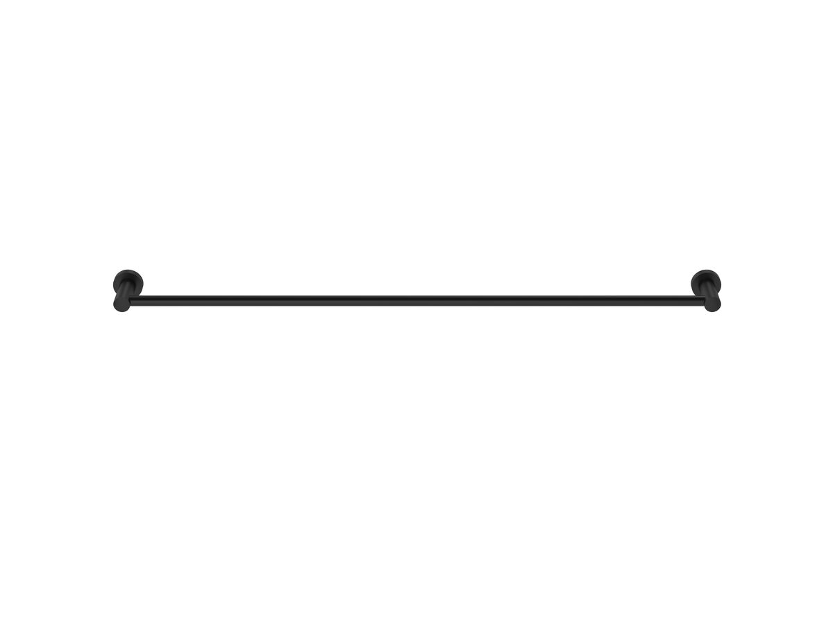 reece Caroma Cosmo Single Towel Rail (Metal) 900 Black