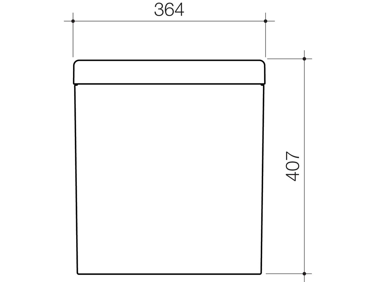 Reece Caroma Forma Close Coupled Back To Wall Bottom Inlet Cistern White (4 Star)