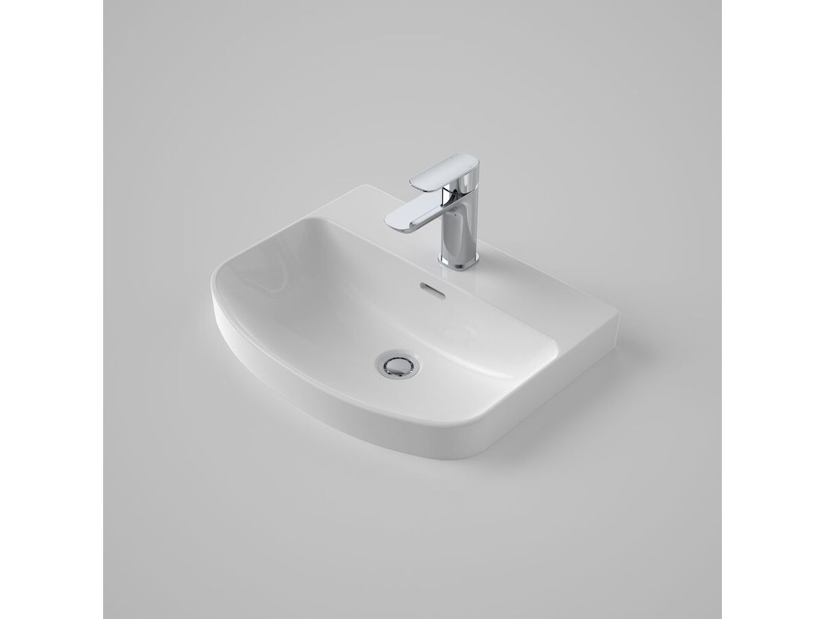 reece Caroma Forma Inset Vanity Basin 1 Taphole with Overflow