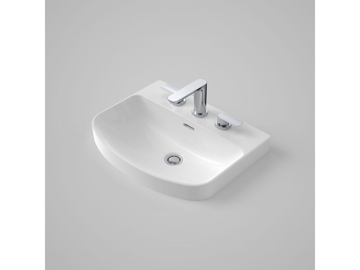 reece Caroma Forma Inset Vanity Basin 3 Taphole with Overflow reece Caroma Forma Inset Vanity Basin 3 Taphole with Overflow