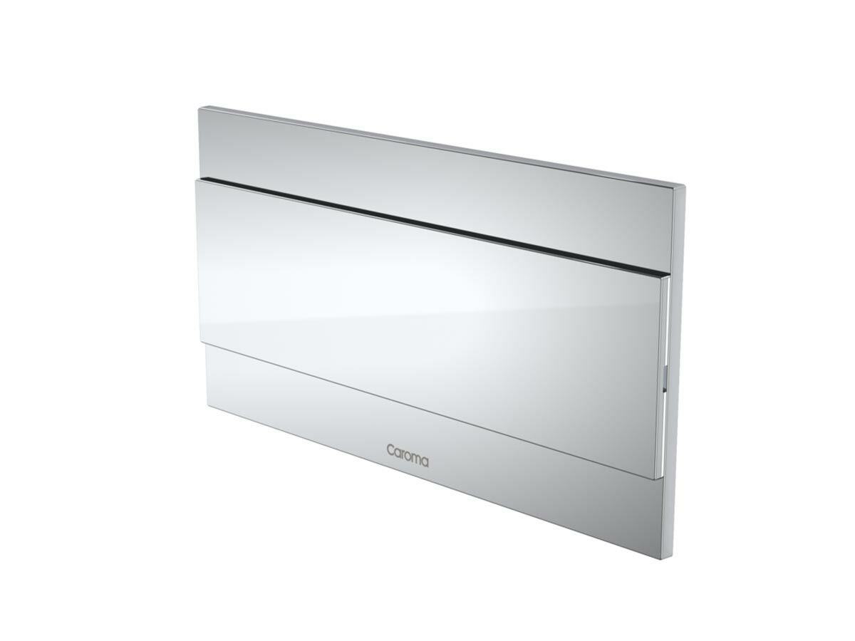 reece Caroma Invisi II Blank Access Panel Satin Chrome