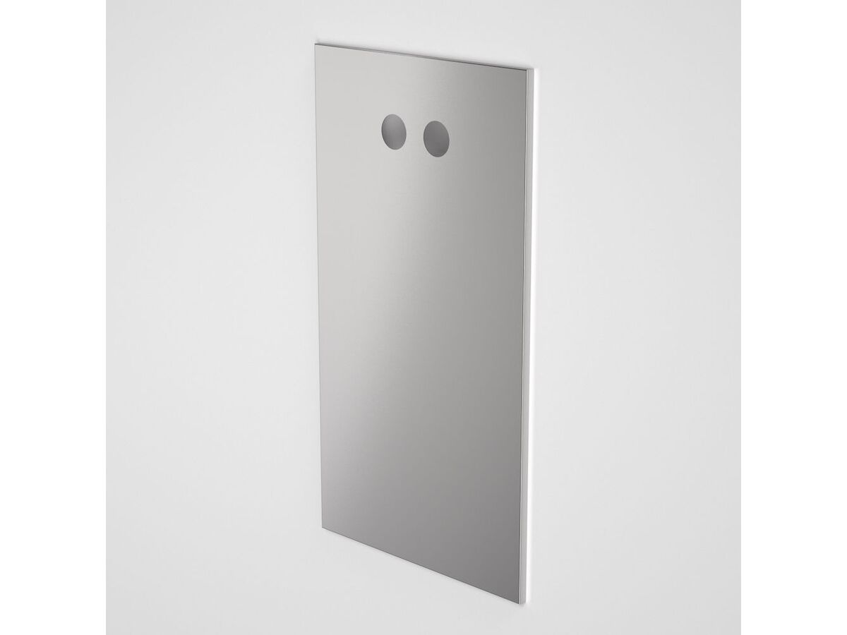 reece Caroma Invisi II Large Dual Flush Top Access Panel Stainless Steel