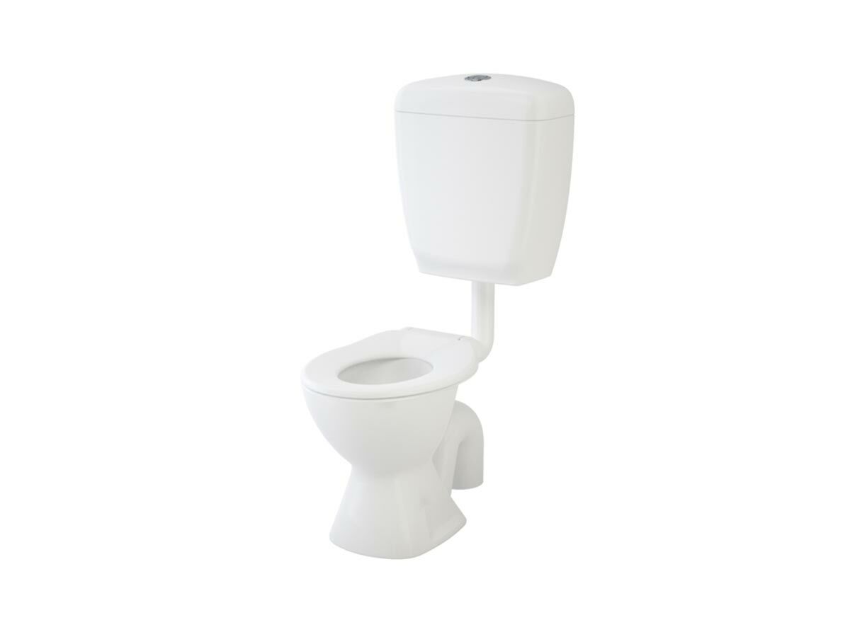 reece Caroma Junior 200 Toilet Suite P Trap White (4 Star)