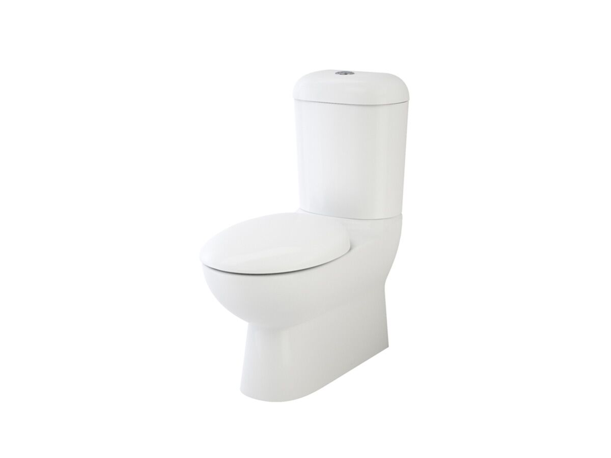 reece Caroma Leda Round Wall Faced Close Coupled Back Entry Toilet Suite with Standard Close Seat White (4 Star) reece Caroma Leda Round Wall Faced Close Coupled Back Entry Toilet Suite with Standard Close Seat White (4 Star)