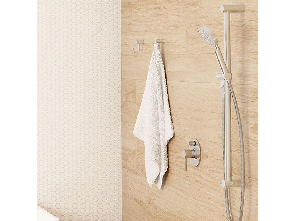 Reece Caroma Titan 1 Function Rail Shower With Round Hand Piece Stainless Steel (3 Star)