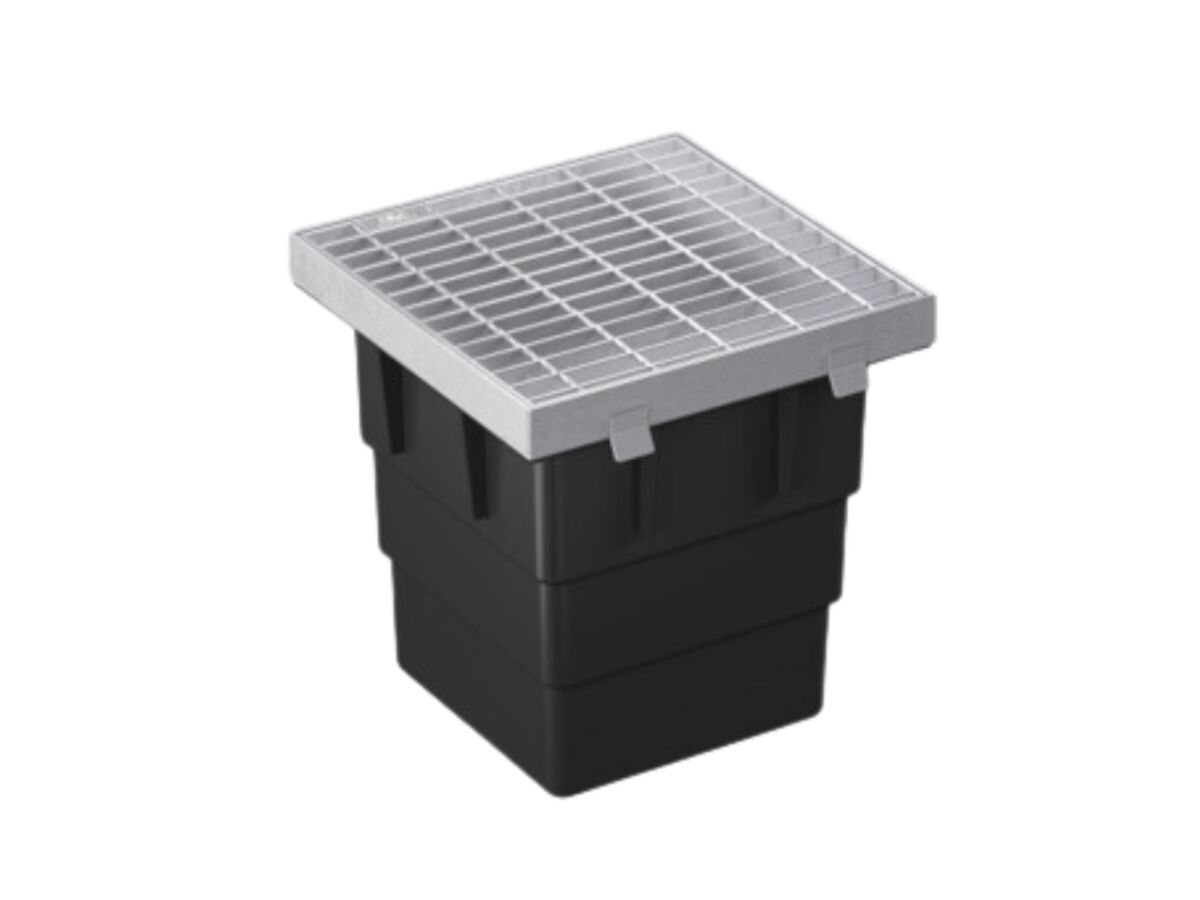 reece Civil Edge Pit 450mm with Galvanised Grate Class B