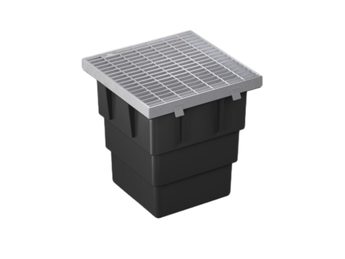 reece Civil Edge Pit 600mm with Galvanised Grate Class C