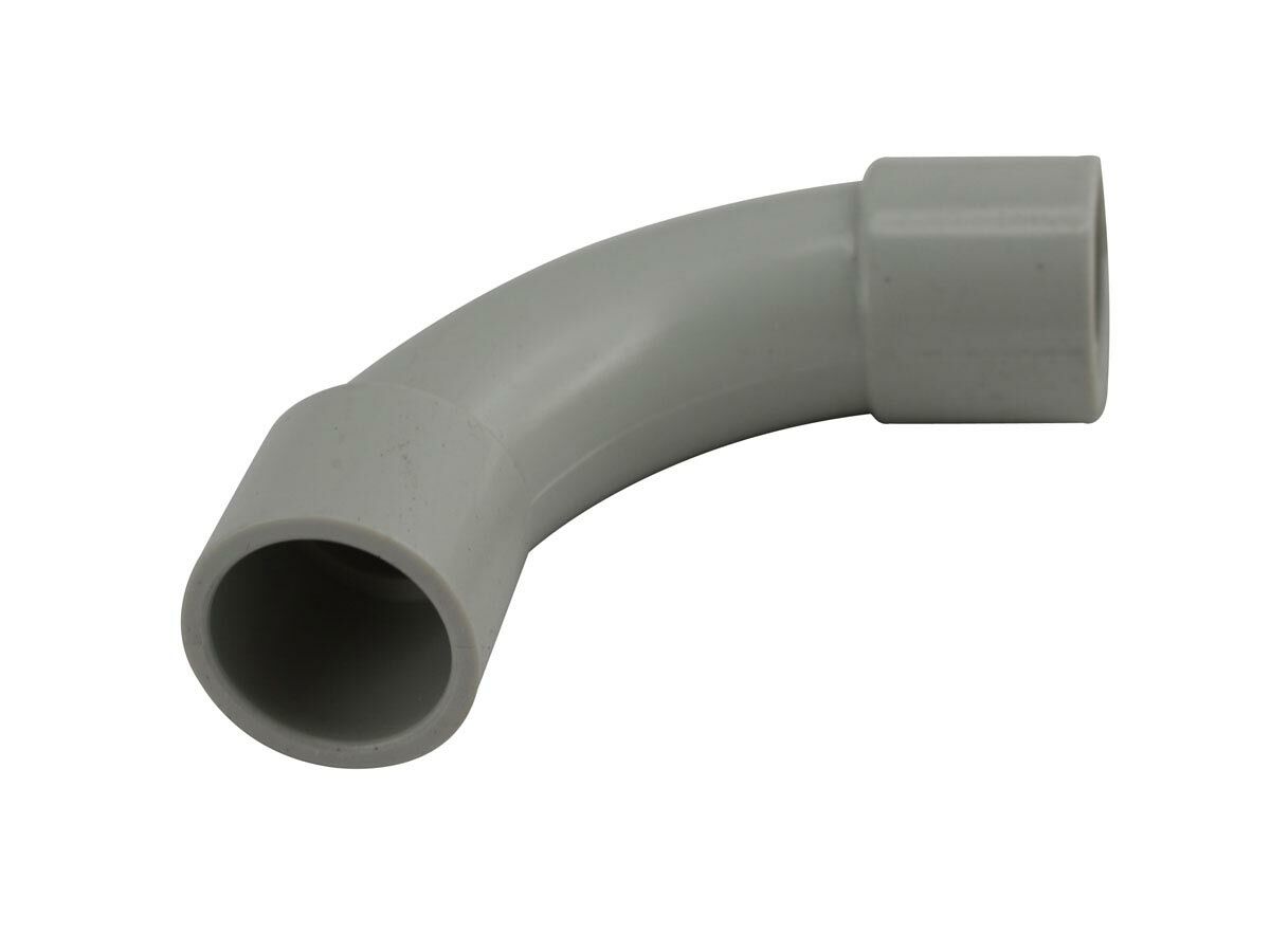 reece Conduit Bend 40mm x 90 Degree Heavy Duty Grey Standard