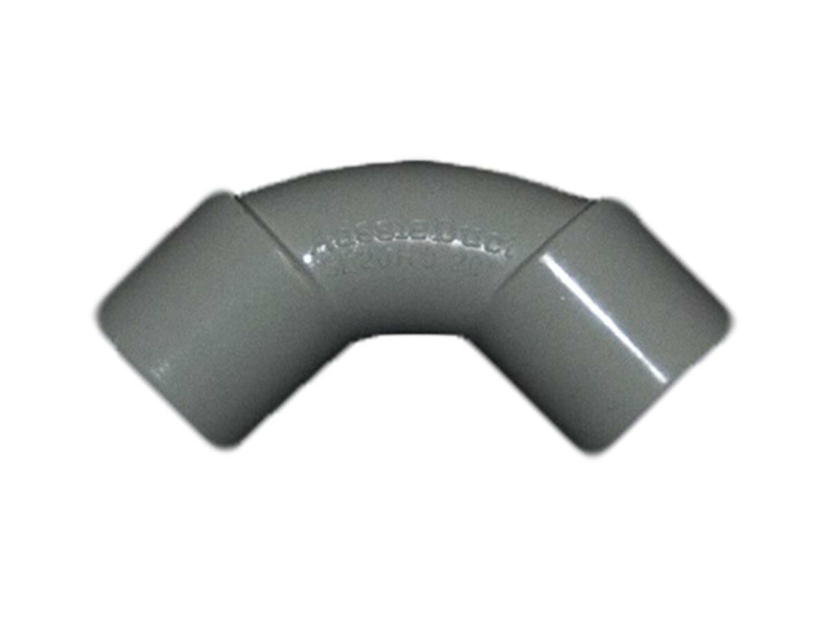 reece Conduit Solid Elbow 25mm x 90 Degree Heavy Duty Grey