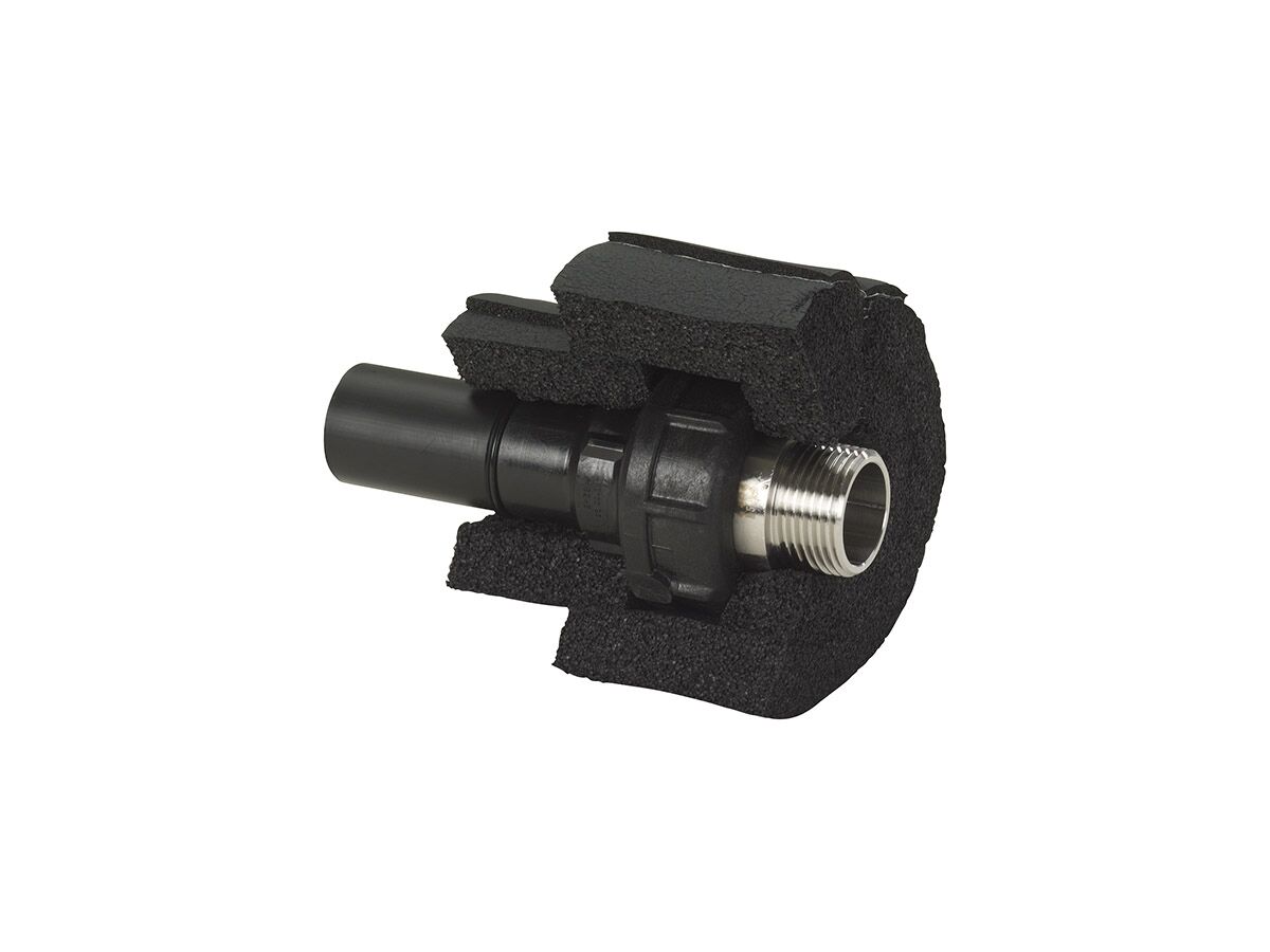reece Cool-Fit 2.0 Insulated Union Adaptor Stainless Steel 63mm x 50mm Male BSP