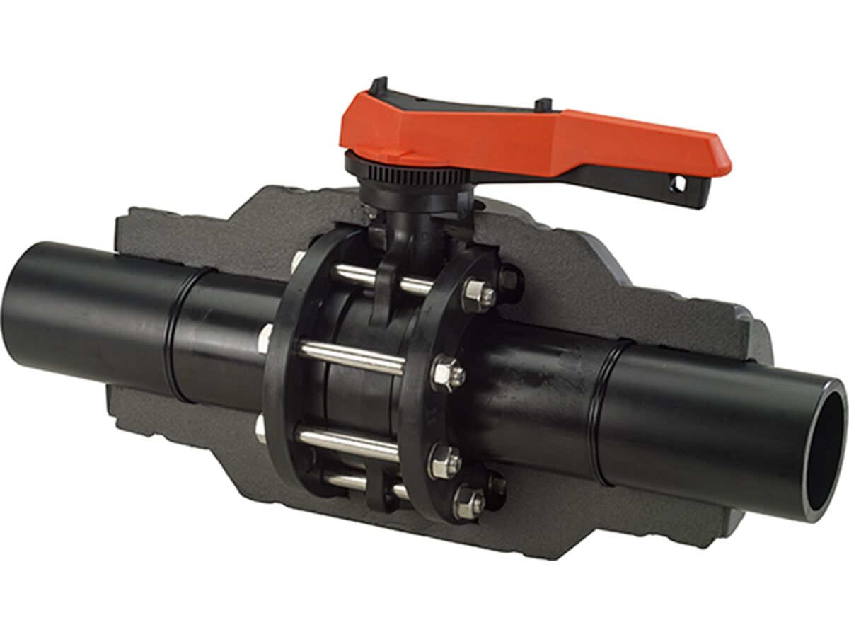 reece Cool-Fit 4.0 Insulated ABS Butterfly Valve with Handle 110mm