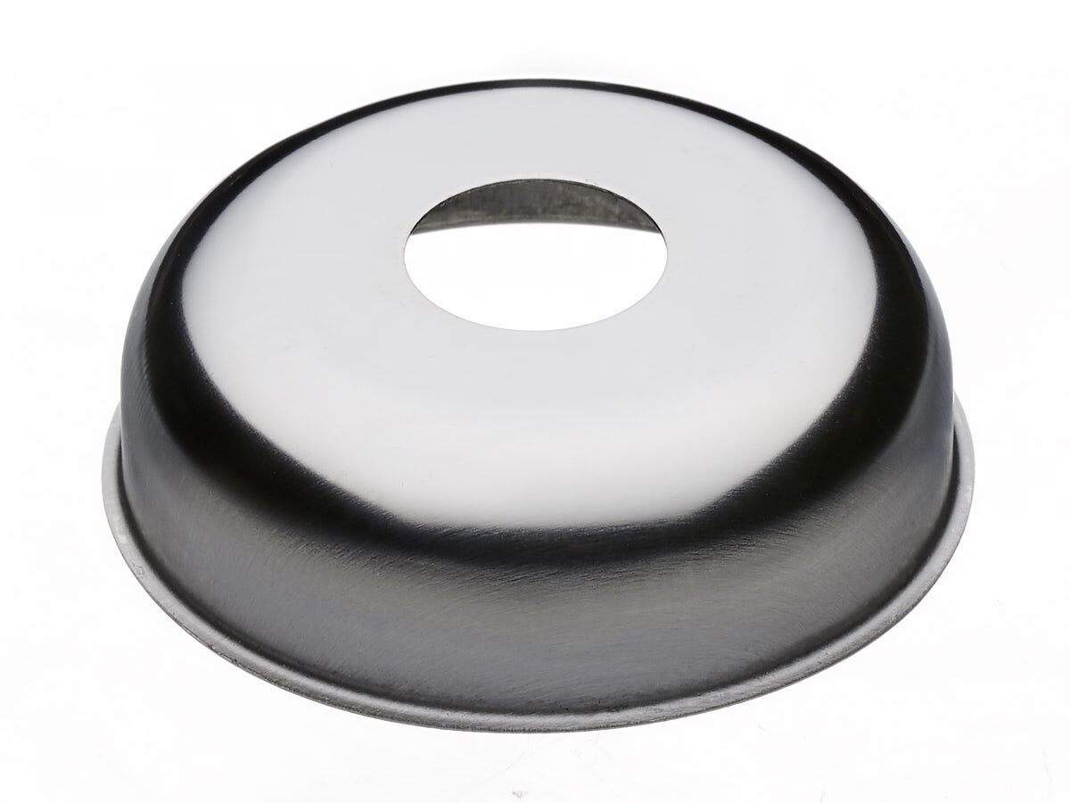 reece Cover Plate 15mm BSP x 21mm Rise Stainless Steel