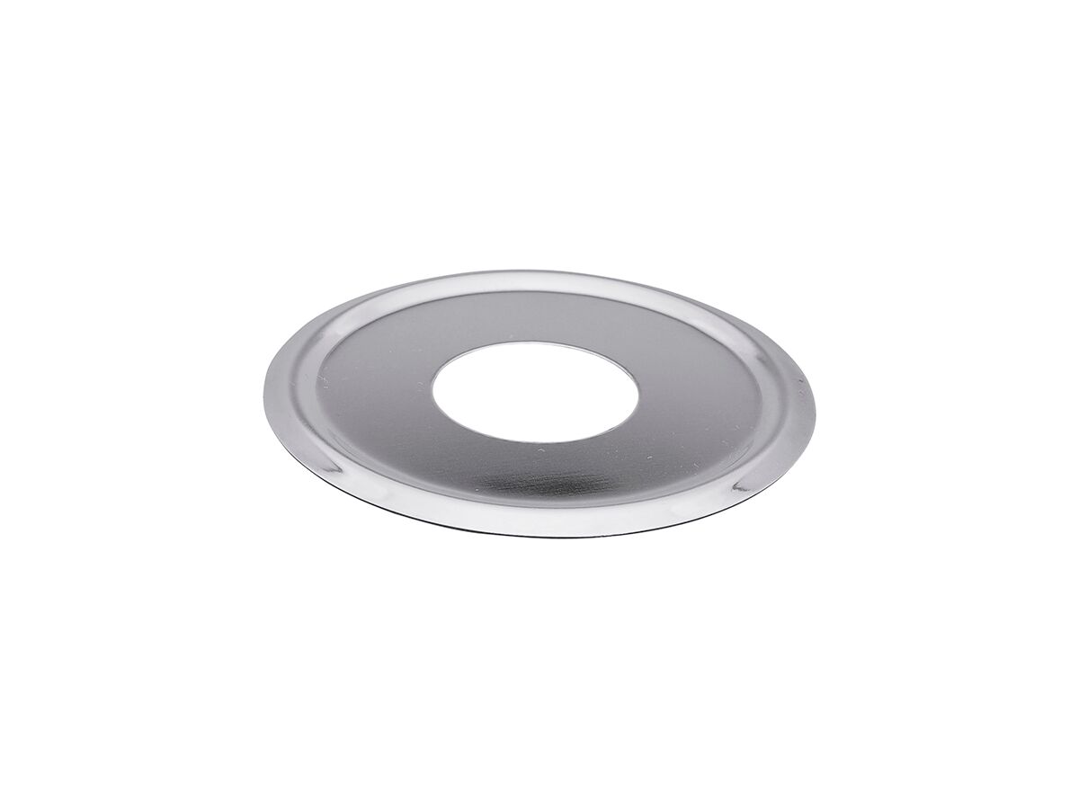 reece Cover Plate 40mm BSP x Flat Stainless Steel (10)