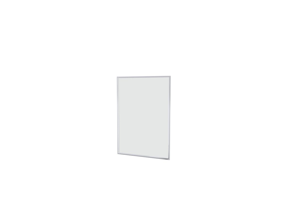 reece Creative Glass Framed Fixed Bath Panel 1600 x 801-1000 Panel Polished Silver Frame