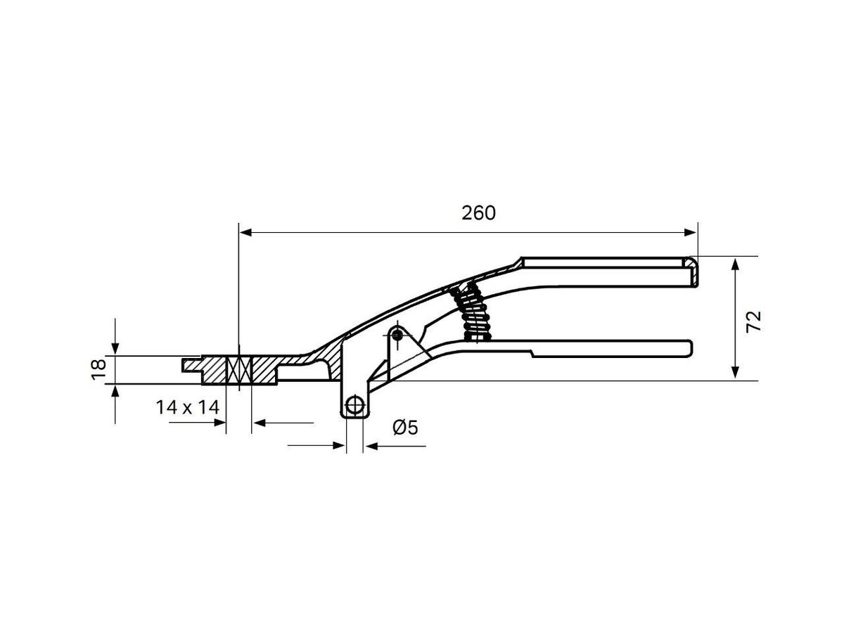 Reece Dimax Butterfly Valve Lockable Lever For Lugged And Wafer DN 100-125mm