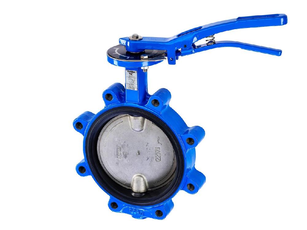 reece Dimax Butterfly Valve Lugged Table D Lockable Lever DN 200