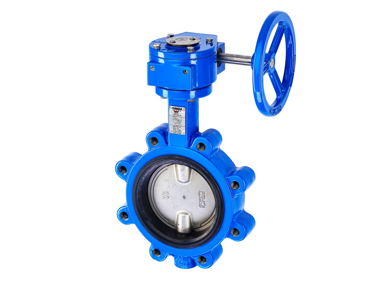 reece Dimax Butterfly Valve Lugged Table E with Gear Operator 125mm
