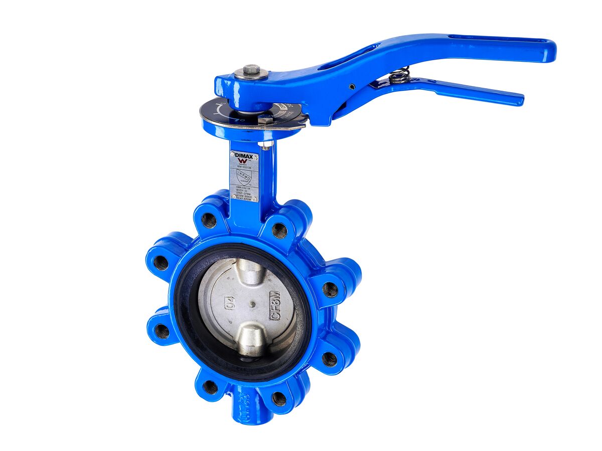 reece Dimax Butterfly Valve Lugged Table E with Handle 100mm