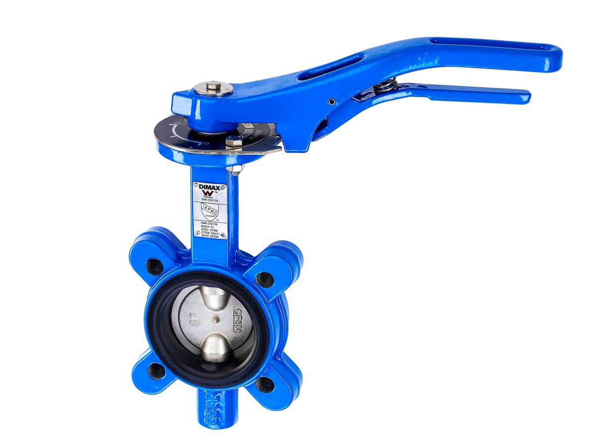 reece Dimax Butterfly Valve Lugged Table E with Handle 65mm