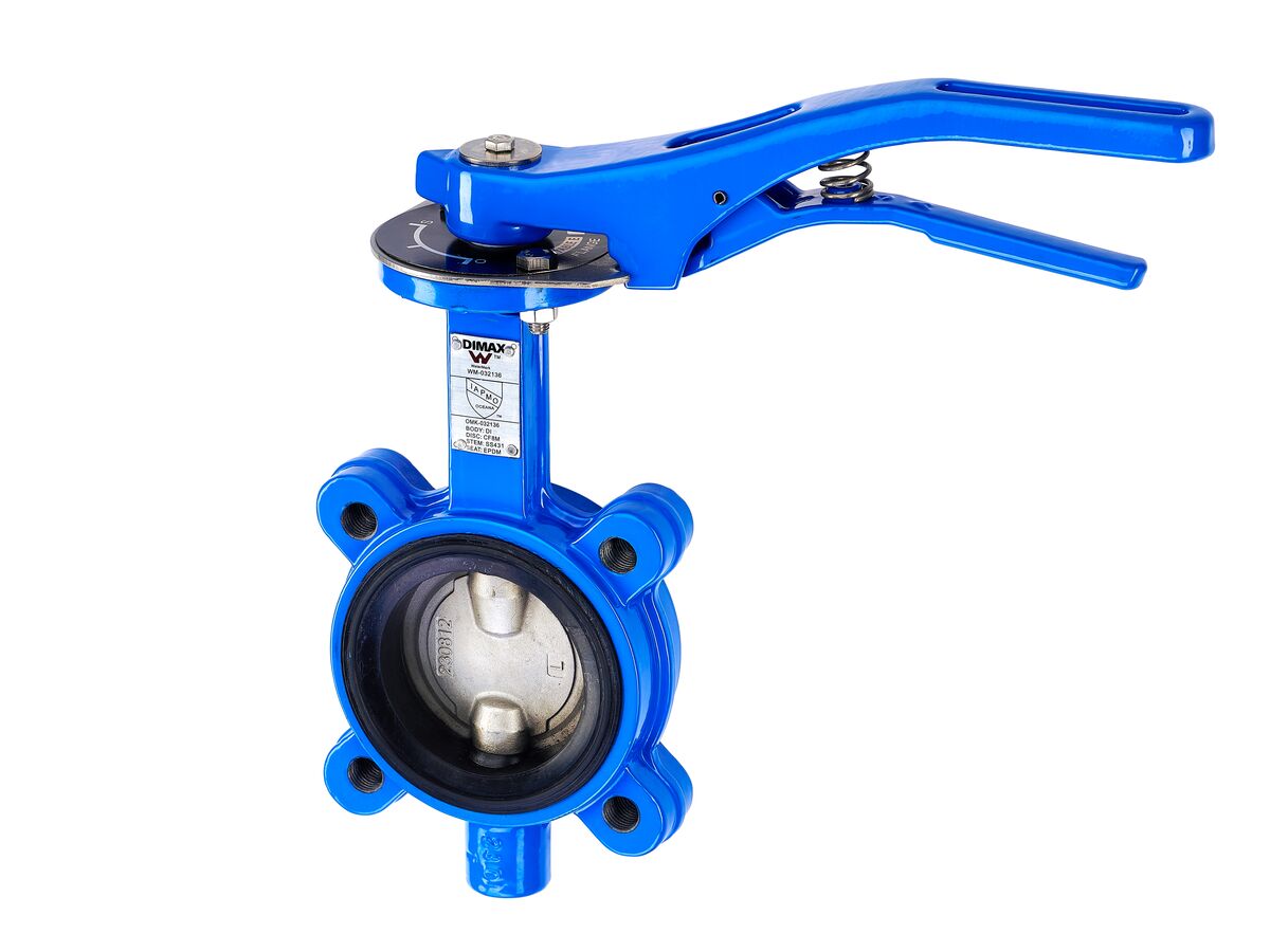 reece Dimax Butterfly Valve Lugged Table E with Handle 80mm
