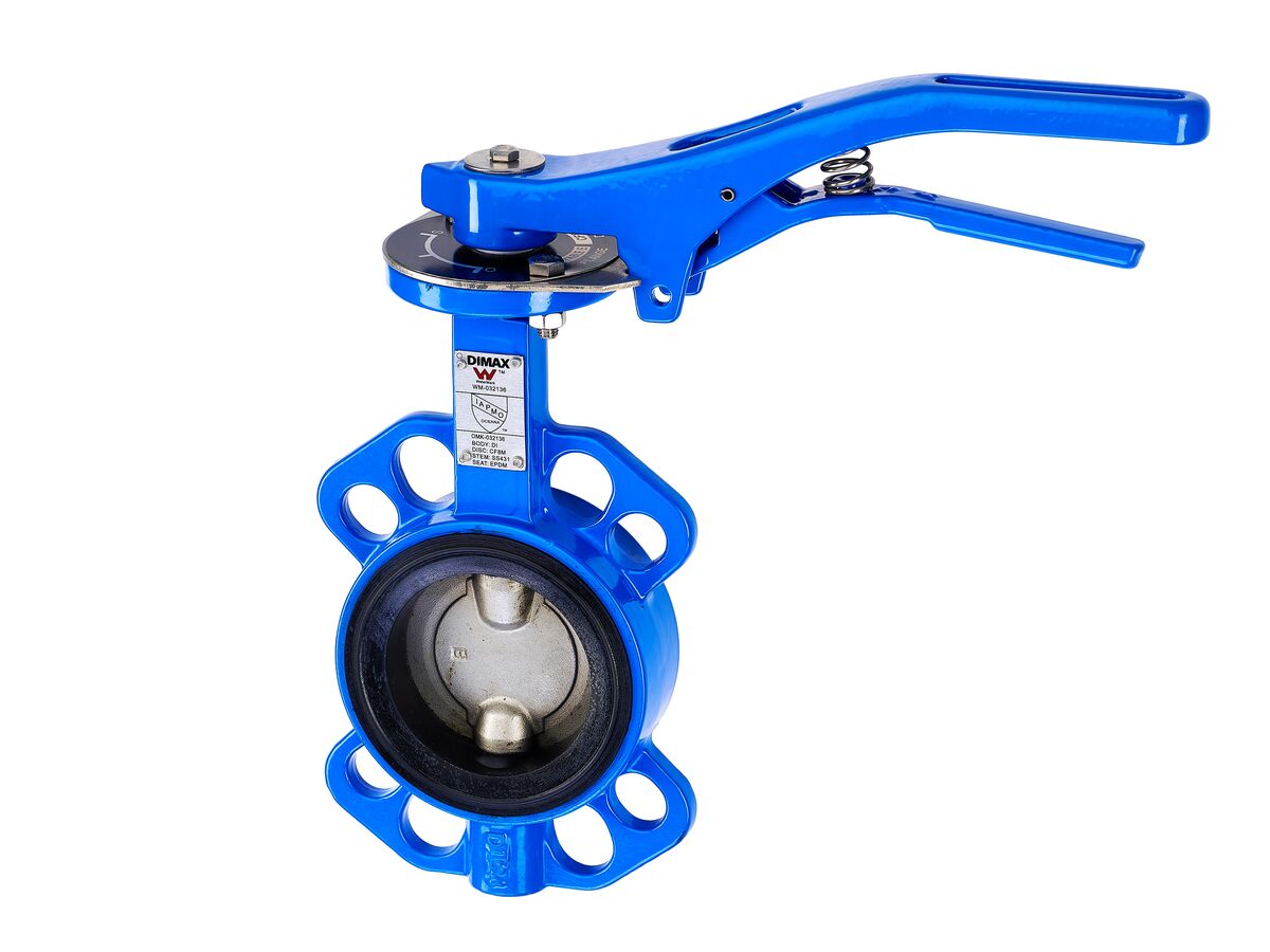 reece Dimax Butterfly Valve Wafer Lockable Lever DN 80mm
