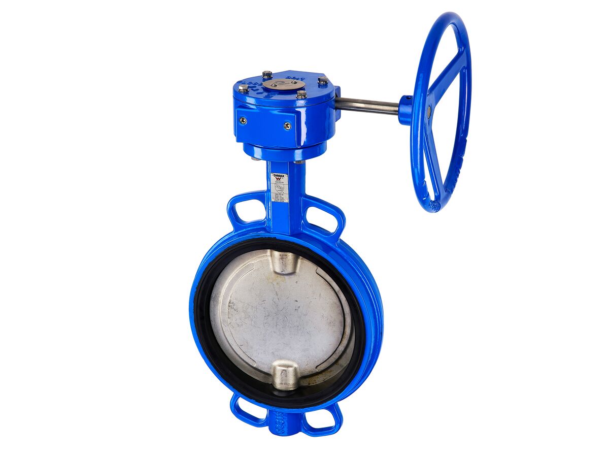 reece Dimax Butterfly Valve Wafer with Gear Operator 200mm