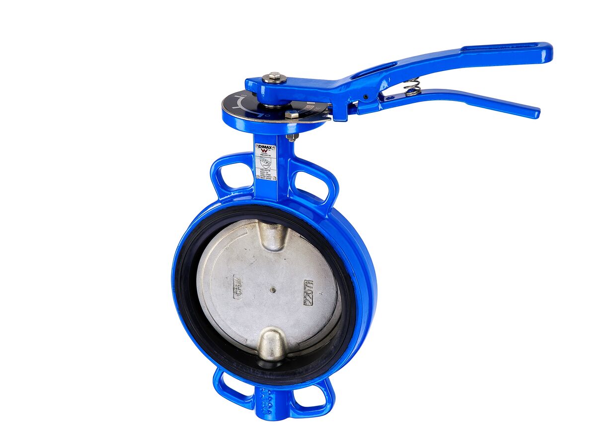 reece Dimax Butterfly Valve Wafer with Handle 200mm