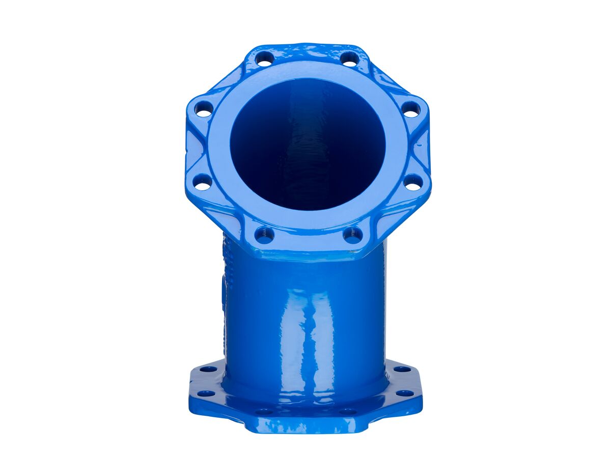 Reece Dimax Ductile Iron Bend (Flange X Flange) PN16 B5 150mm X 45 Degrees