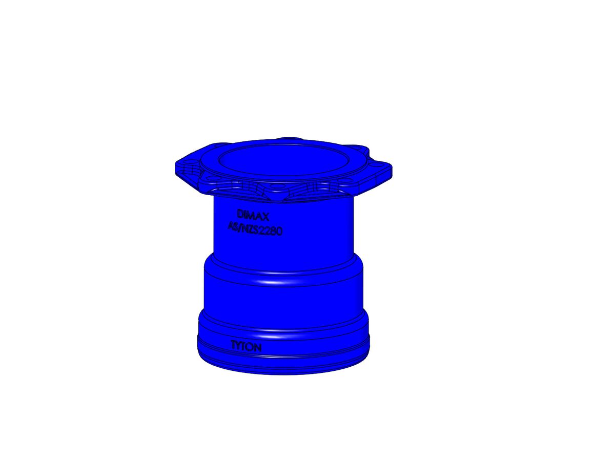 reece Dimax Ductile Iron Connector (Socket x Flange) PN16 B5 150mm
