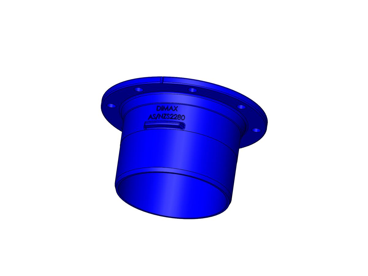 reece Dimax Ductile Iron Connector (Spigot x Flange) PN16 B5 250mm