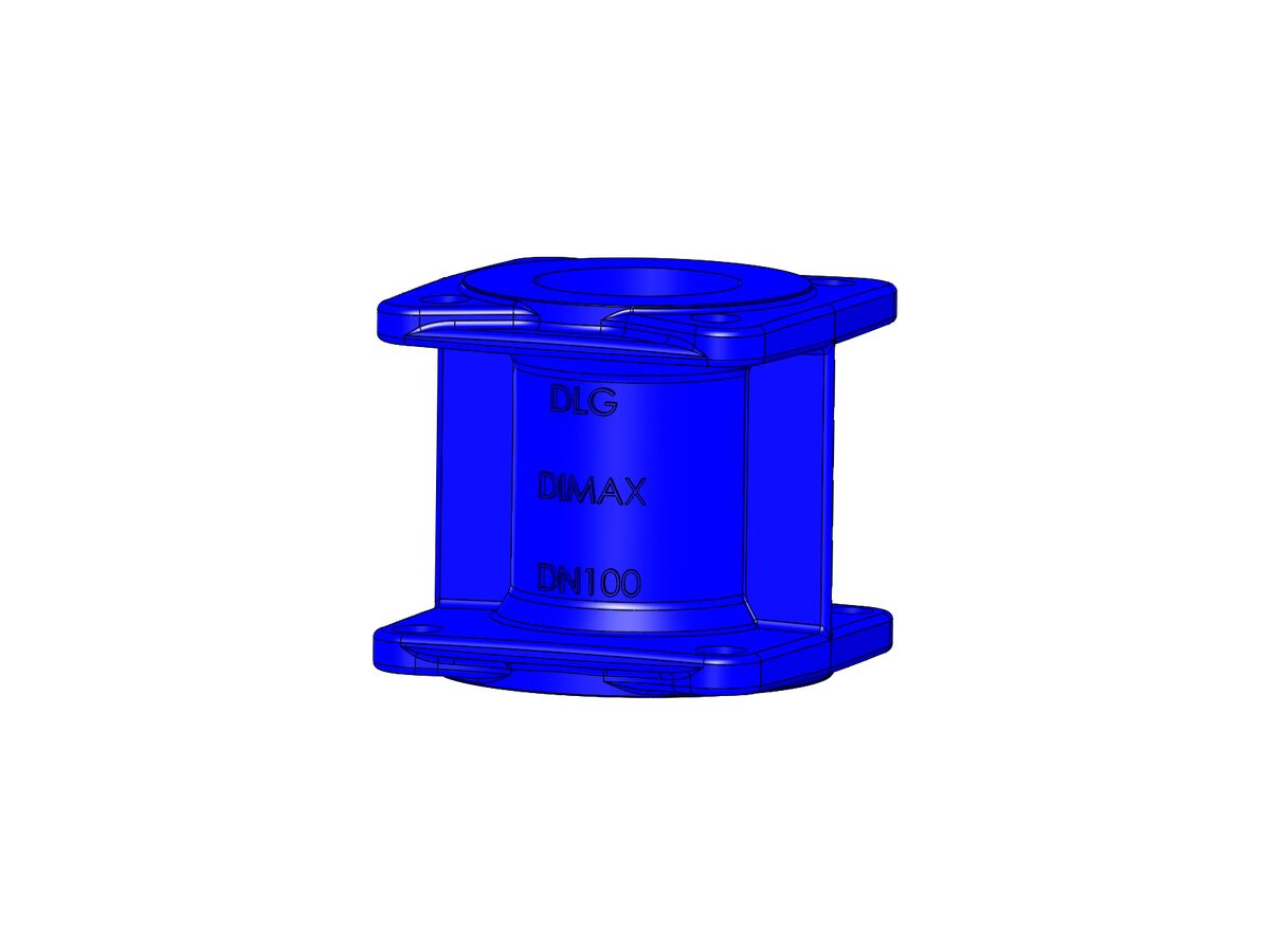 reece Dimax Ductile Iron Hydrant Riser (Flange x Flange) B5 DLG 100mm x 150mm