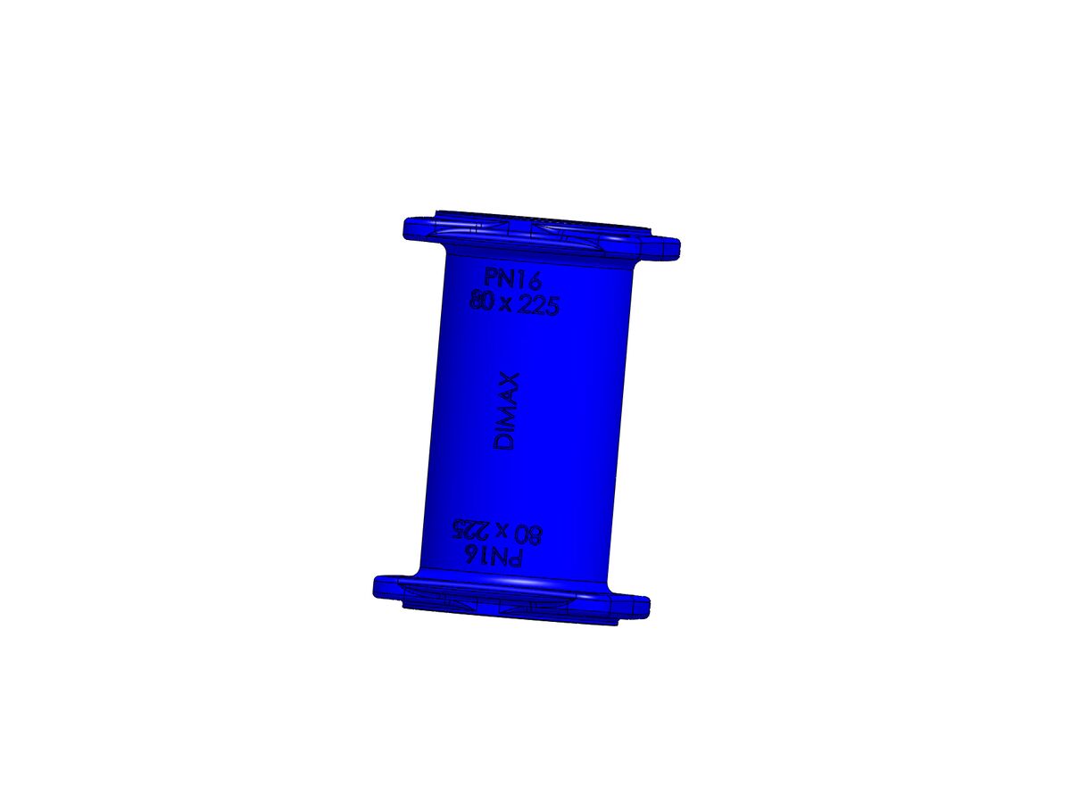 reece Dimax Ductile Iron Hydrant Riser (Flange x Flange) PN16 B5 80mm x 225mm