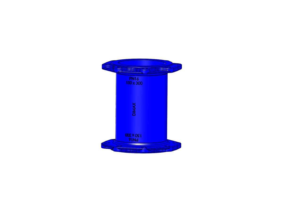 reece Dimax Ductile Iron Hydrant Riser (Flange x Flange) PN16 B5 150mm x 300mm