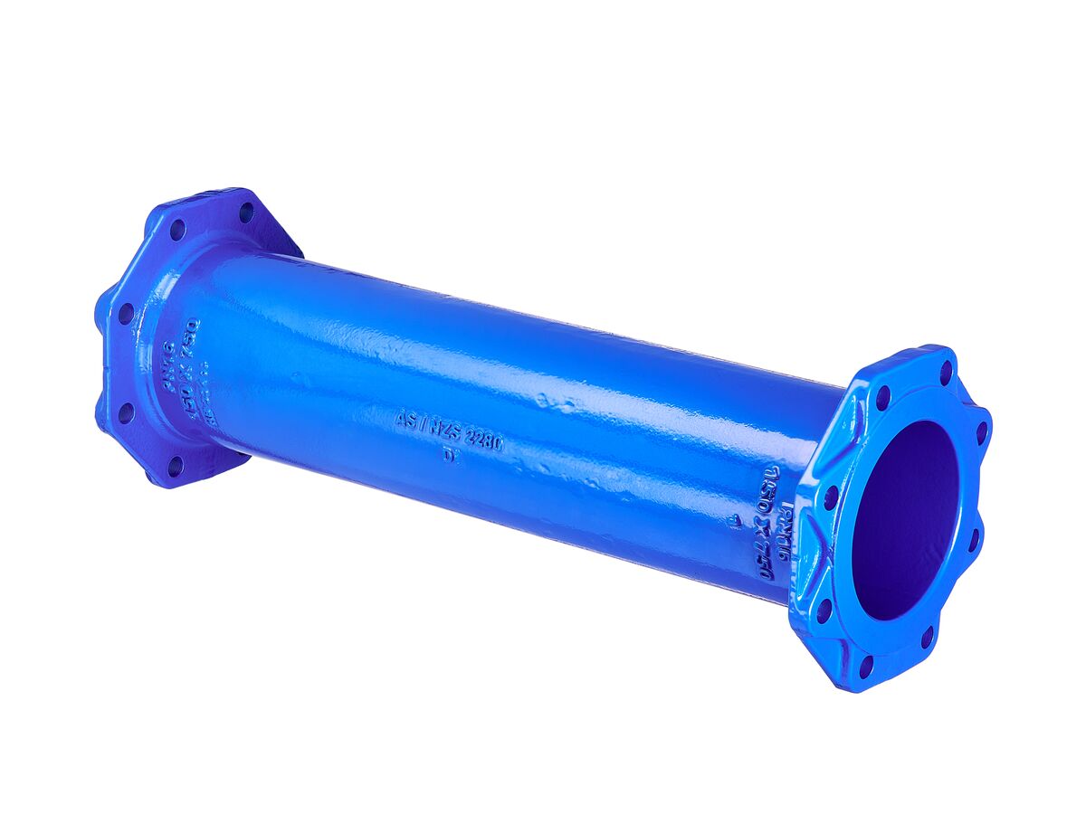 reece Dimax Ductile Iron Hydrant Riser (Flange x Flange) PN16 B5 150mm x 750mm