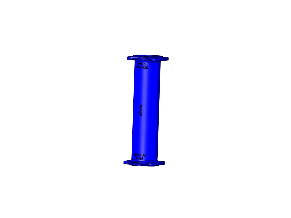 reece Dimax Ductile Iron Hydrant Riser (Flange x Flange) PN16 B5 80mm x 450mm