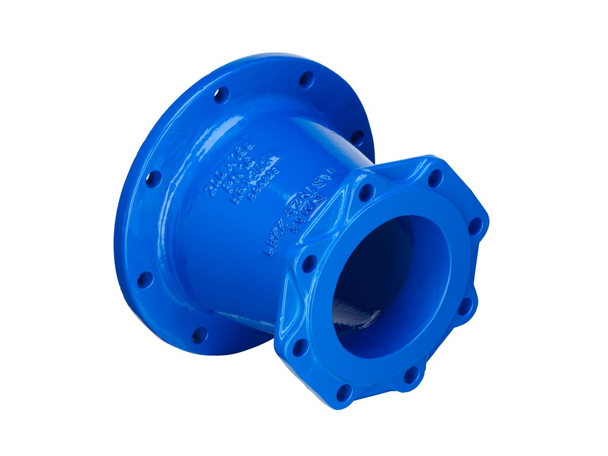reece Dimax Ductile Iron Taper (Flange x Flange) PN16 B5 200mm x 150mm
