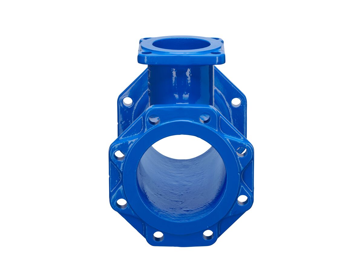 Reece Dimax Ductile Iron Tee (Flange X Flange X Flange) PN16 B5 150mm X 100mm