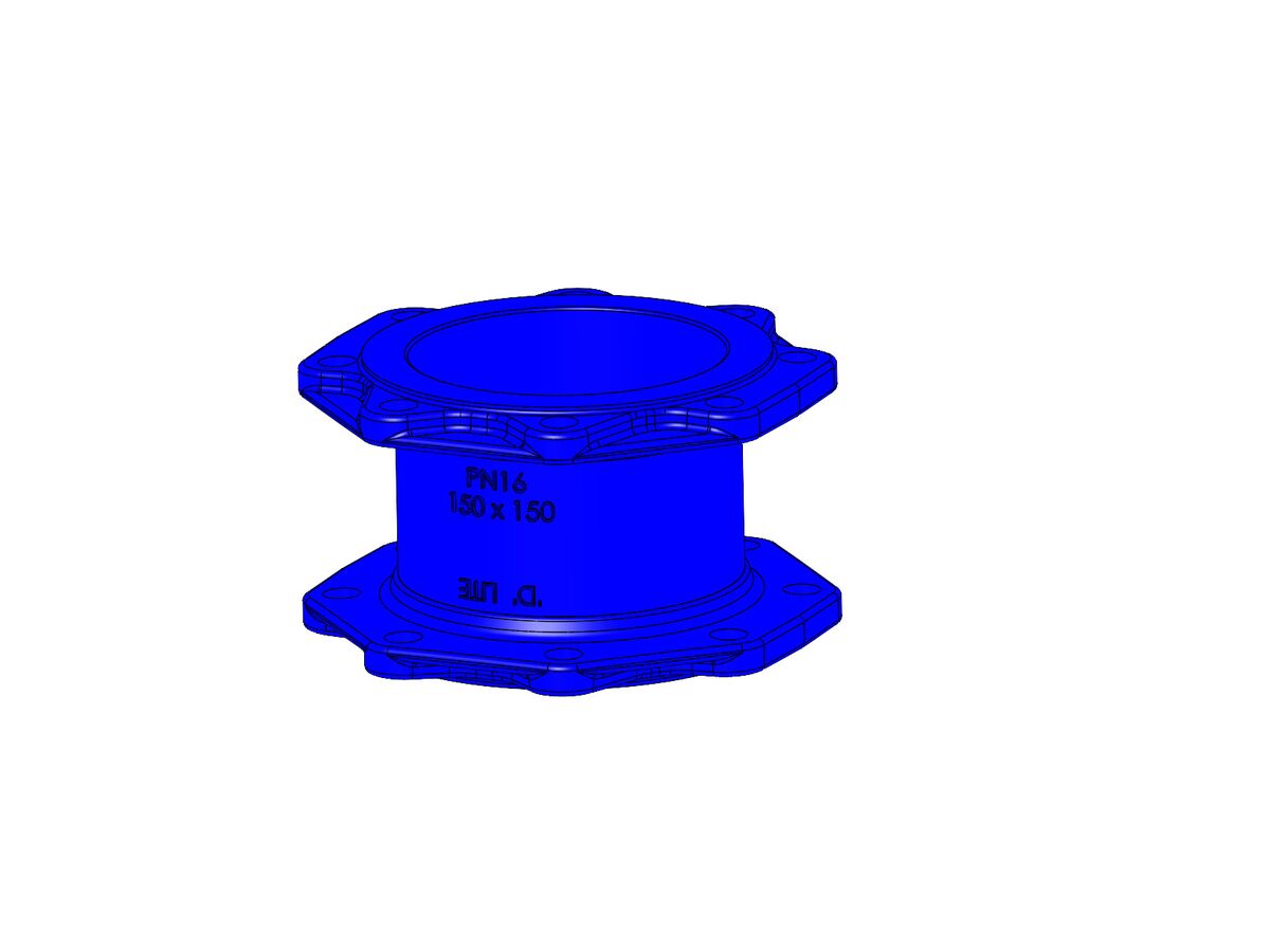 reece Dimax Hydrant Riser Flange - Flange PN16 B5 150mm x 150mm