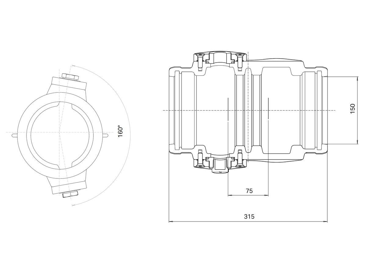 Reece Dimax Maxitap Connector Socket-Socket 150 X 2 X 20