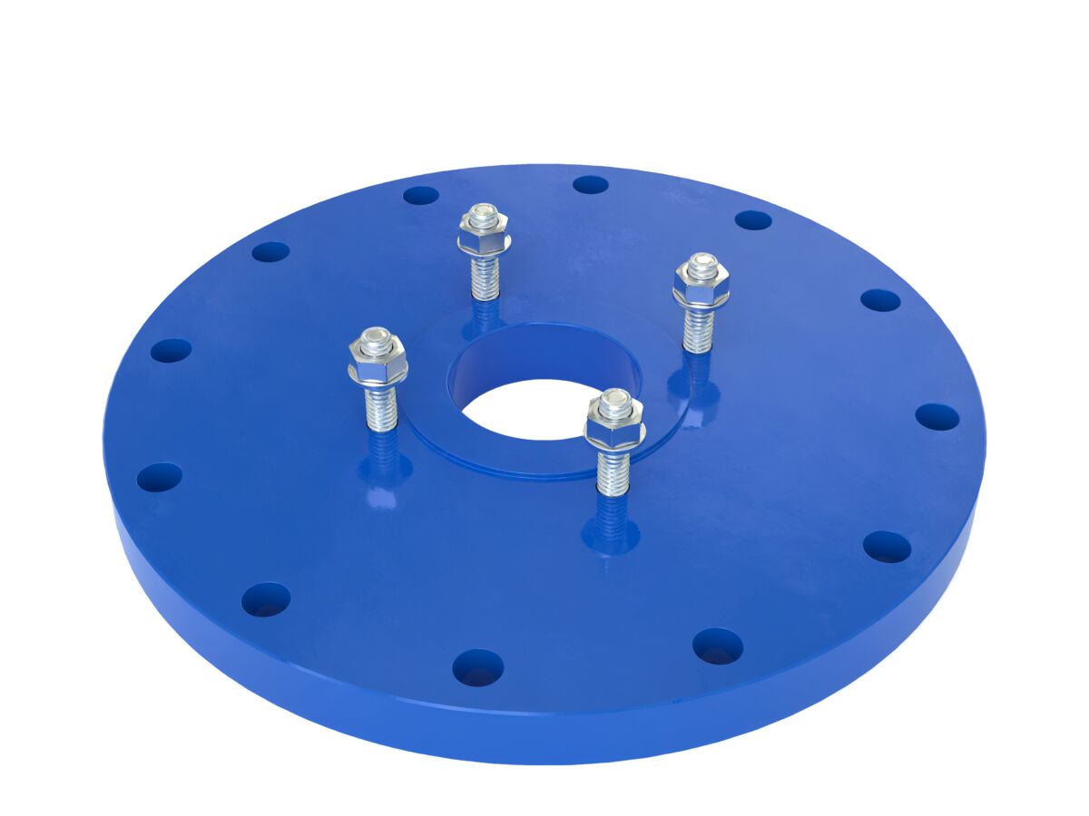reece Dimax Mild Steel Offtake Flange PN16 B7 300mm x 100mm