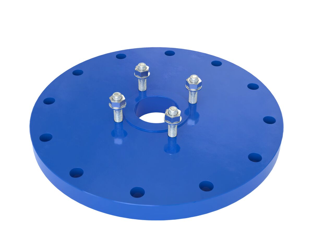 reece Dimax Mild Steel Offtake Flange PN16 B7 300mm x 80mm