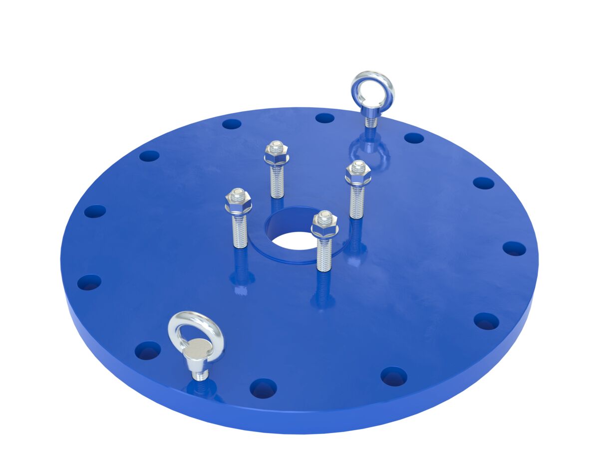 reece Dimax Mild Steel Offtake Flange PN16 B7 375mm x 80mm