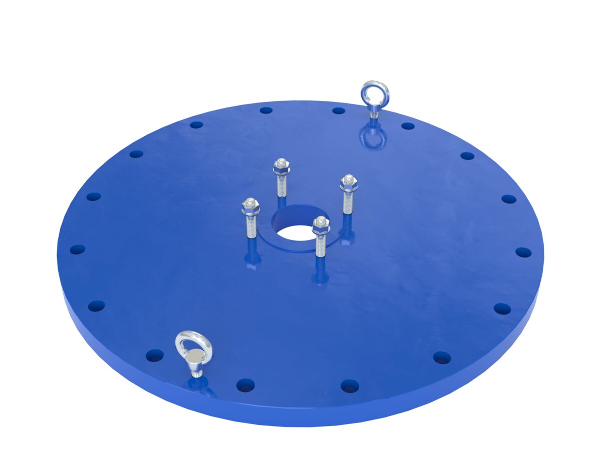 reece Dimax Mild Steel Offtake Flange PN16 B7 600mm x 100mm